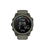 tactix 8 - 51mm, AMOLED, Sapphire, Cerakote coating, Titanium, olive drab/black silicone band (AB Ultralight)