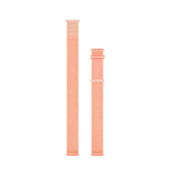 Textilný ComfortFit remienok Quick Release (20 mm), Coral/Pink Dawn