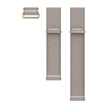 Textilný ComfortFit remienok Quick Release (24 mm), French Gray