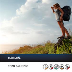 TOPO mapa - Belux PRO, microSD™/SD™