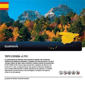 TOPO mapa - Španielsko v.6 PRO, microSD™/SD™