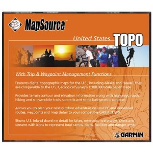 TOPO mapa - USA 1:100 000