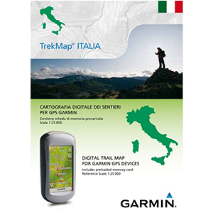 Trek Map Italia, DVD + microSD™/SD™