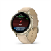 VENU 4 - 41mm, Beige/ Lunar Gold + Leather