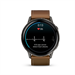 VENU 4 - 45mm, Black/ Slate + Leather