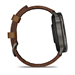 VENU 4 - 45mm, Black/ Slate + Leather