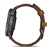 VENU 4 - 45mm, Black/ Slate + Leather