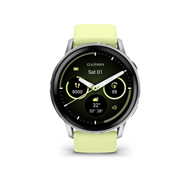 VENU 4 - 45mm, Gray/ Silver + Citron