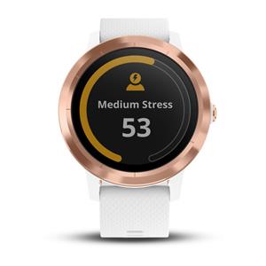 vívoactive 3, White Silicone, Rose Gold