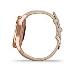 vivomove Luxe, 18K Rose Gold-Light Sand, Leather