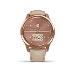 vivomove Luxe, 18K Rose Gold-Light Sand, Leather