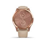 vivomove Luxe, 18K Rose Gold-Light Sand, Leather