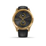 vivomove Luxe, 24K Gold-Black Embossed, Leather