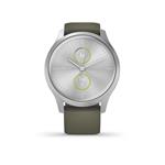 vivomove Style, Silver-Moss Green, Silicone